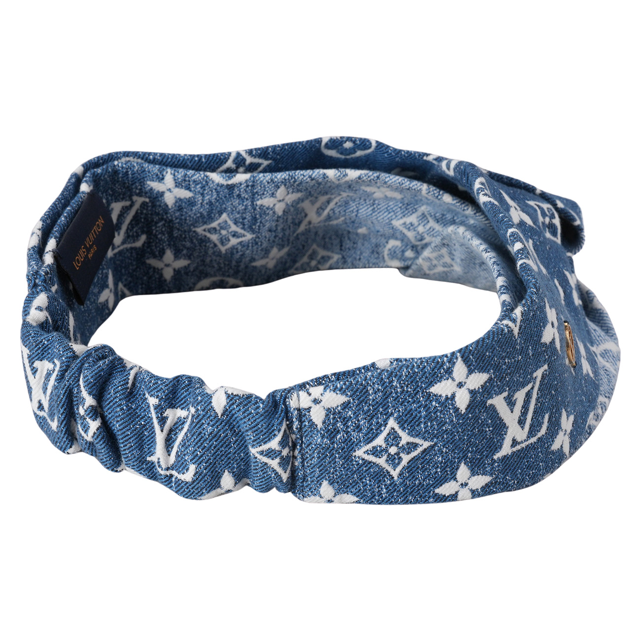 LOUIS VUITTON(USED)루이비통 모노그램 데님 헤어밴드